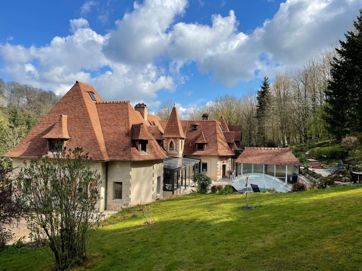 מלון Les Preaux Le Prieure Des Fontaines מראה חיצוני תמונה